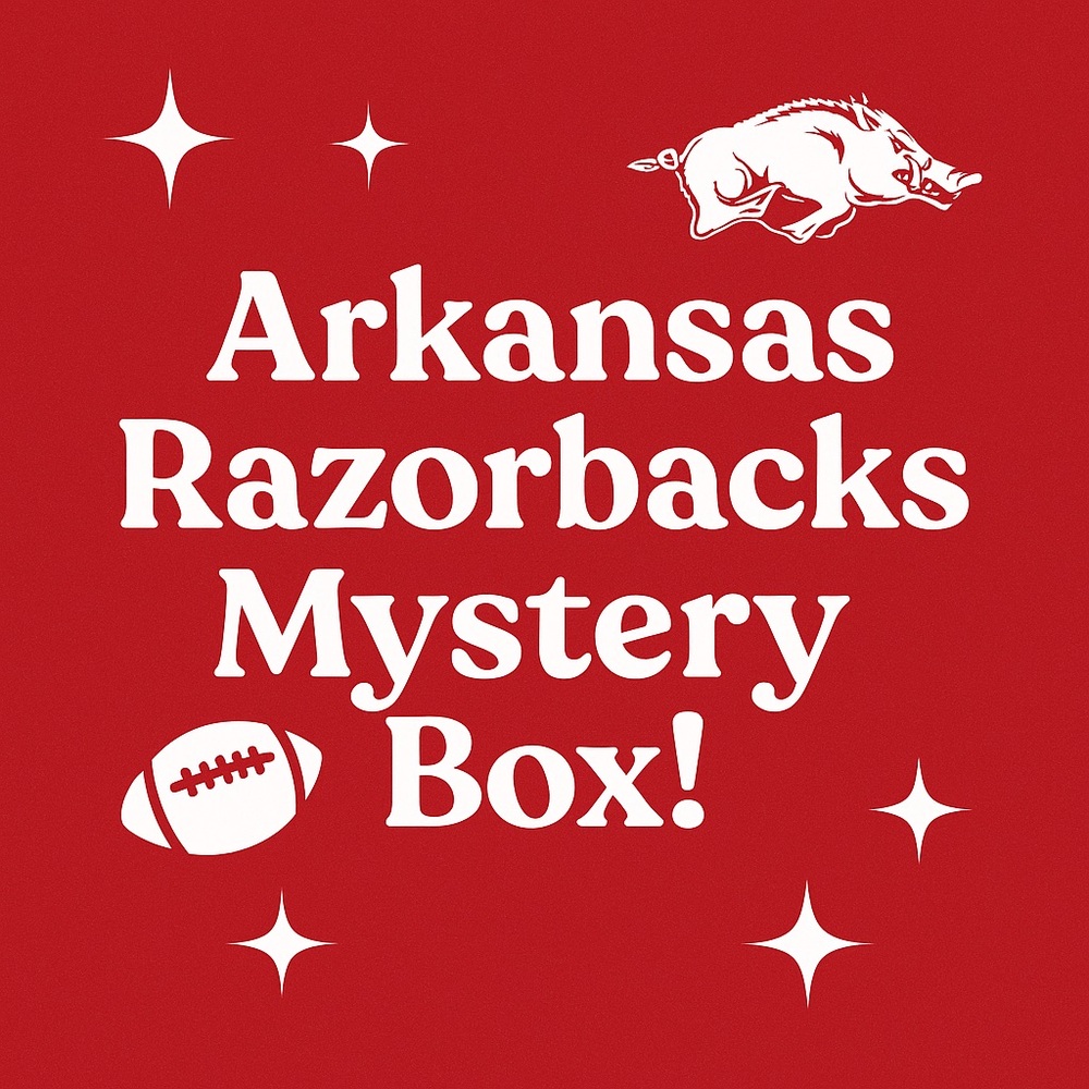 ❤️🐗‎ Arkansas Razorbacks Mystery Box 🐗❤️